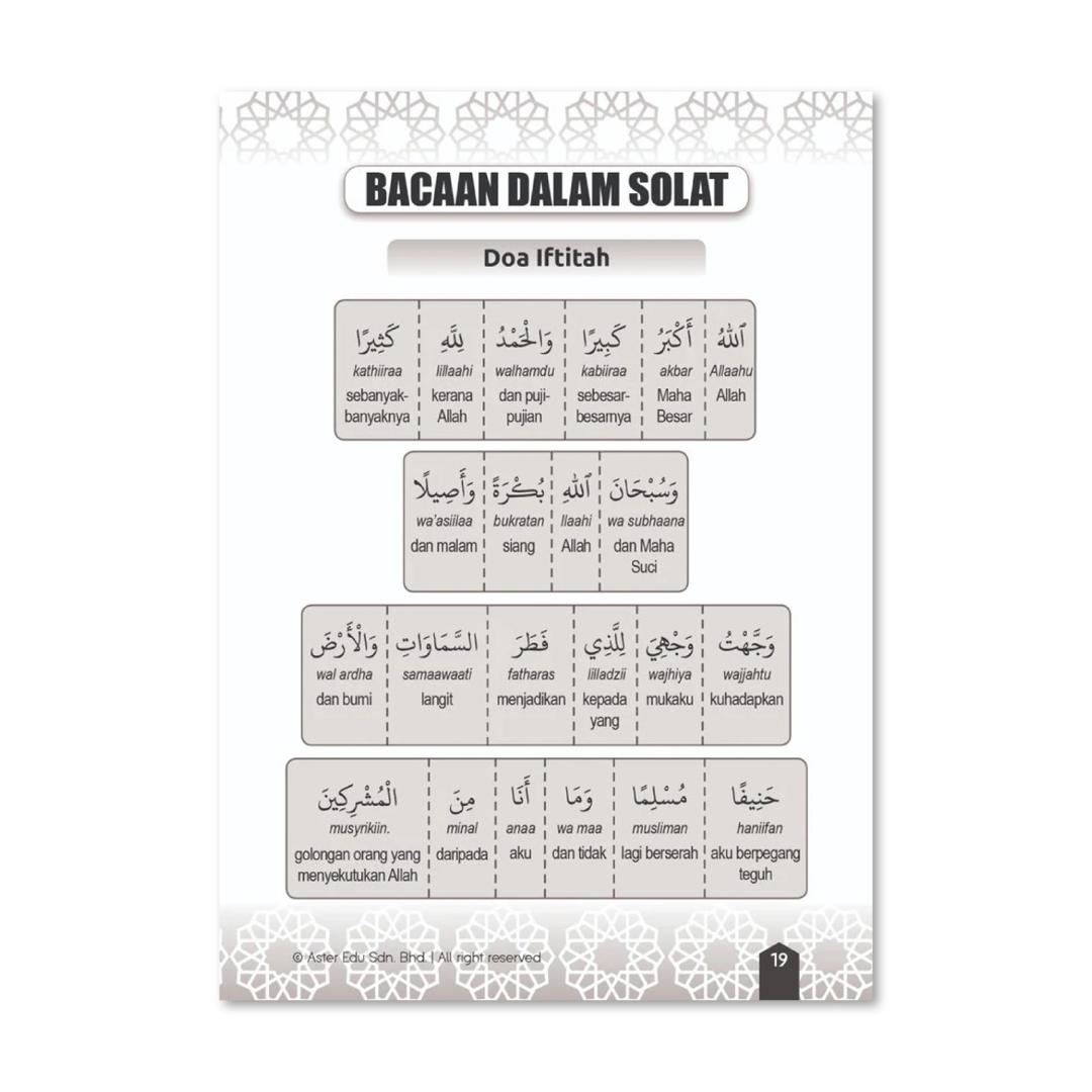 Fahami Bacaan Solat