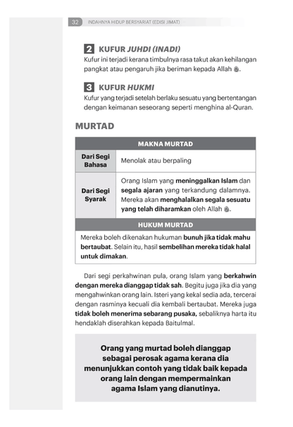(TBBK1573) INDAHNYA HIDUP BERSYARIAT (EDISI JIMAT)