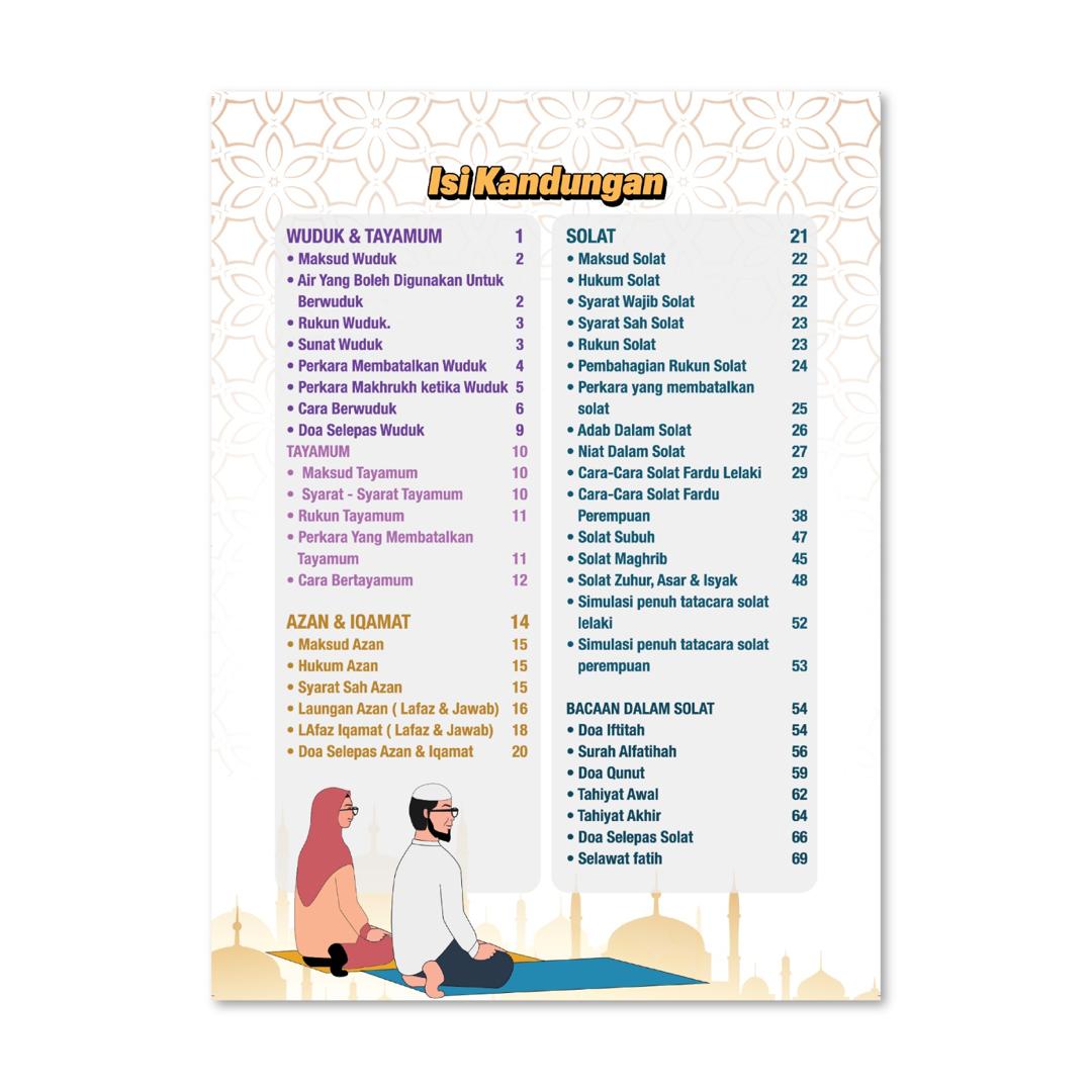 Buku Solat Bergambar