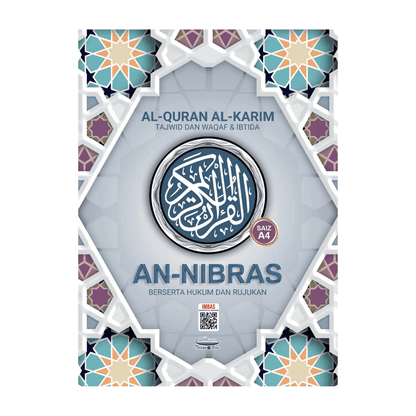 Al-Quran Al-Karim Tajwid Dan Waqaf & Ibtida’ An-Nibras Berserta Hukum Dan Rujukan (A4) - (TBAQ1048A)